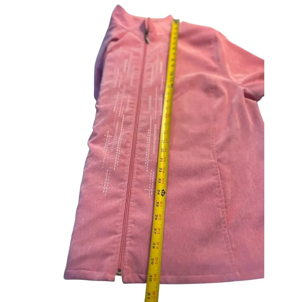 Allison Daley Pink Corduroy Jacket Women's Size 2X‎